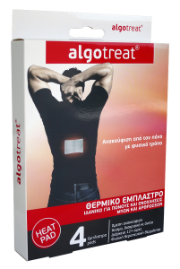 Algotech Algotreat Heat pads (4pads) - 4 Θεραπευτικά Θερμικά 'Εμπλαστρα