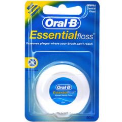 Oral-B Essential Floss 50meters - Κηρωμένο οδοντικό νήμα