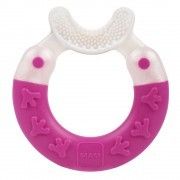 MAM Bite and Brush for the first teeth 3m+ 1piece -  soothes as well as cleans baby's first teeth