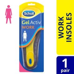 Scholl Gel Activ Work Insoles For Women 1pair - Relief from feet pain while at work