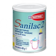 Γιώτης Sanilac 2 βρεφικό γάλα σε σκόνη (από 6 μηνών) 400gr