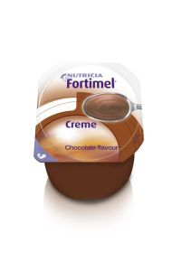 Nutricia Fortimel Creme (Forticreme) Chocolate 4x125gr - Υπερθερμιδικό, Υπερπρωτεϊνικό Θρεπτικό Σκεύασμα Σε Μορφή Κρέμας