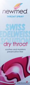 Newmed Dry Throat Oral spray 30ml - Μαλακώνει και ενυδατώνει το λαιμό