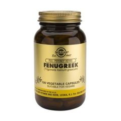 Solgar Fenugreek (Trigonella foenum-graecum) 100v.caps - manage elevated cholesterol, blood lipids as well as blood sugar
