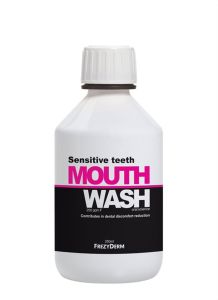 Frezyderm Sensitive teeeth Mouthwash 250ppm Fluoride 250ml - Φθοριούχο στοματικό διάλυμα για την καθημερινή φροντίδα