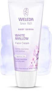 Weleda White Mallow Baby face cream 50ml - Soothing and comforting for baby’s hypersensitive, dry or atopic skin