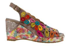 Laura Vita Dalmatien Multi Women Anatomical Shoes 1pair - Δερμάτινες  Πλατφόρμες εξαιρετικής ποιότητας 