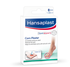 Hansaplast Corn Plasters with sal.acid 8pcs - Hansaplast Corn Plasters with sal.acid 8pcs - Helps remove the calluses