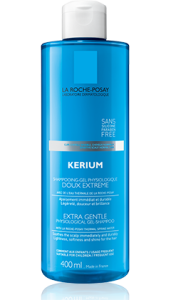 La Roche Posay Kerium Extra Gentle gel shampoo 400ml - Gentle frequent use shampoo