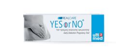 Realcare Yes or No Pregnancy detection test single 1piece - Απάντηση από την 1η ημέρα της καθυστέρησης
