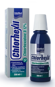 Intermed Chlorhexil 0.12% Mouthwash solution 250ml - Καταπολέμηση της οδοντικής μικροβιακής πλάκας