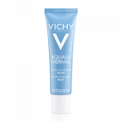 Vichy Aqualia Thermal Rich Cream Tube 30ml - Κρέμα Προσώπου Εντατικής Ενυδάτωσης - Πλούσια Υφή