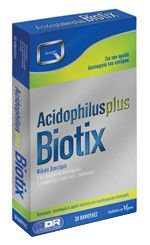 Quest Acidophilusplus (acidophilus plus) Biotix probiotics 30caps - για γαστρεντερικές διαταραχές, δυσκοιλιότητα, διάρροια