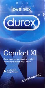 Durex Comfort XL Extra Large Condoms 6Pcs
