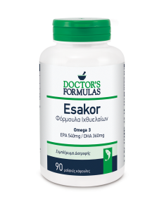 Doctor's Formulas Esakor Fish oil Omega 3 90caps - Συμπλήρωμα Διατροφής, Φόρμουλα Ιχθυελαίων