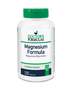 Doctor's Formulas Magnesium Formula 120tbs - Συμπλήρωμα διατροφής μαγνησίου