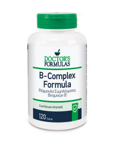 Doctor's Formulas B-Complex supplement 120tabs - Συμπλήρωμα Διατροφής, Φόρμουλα Συμπλέγματος Βιταμινών B