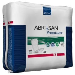 Abena Abrisan Premium No3 Air Plus 11x33 cm (9266) 28pieces - Σχεδιασμένα Για Όλους Τους Τύπους Ακράτειας Ούρων