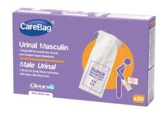 Cleanis CareBag Men's Urinal hygienic bag (20bags) - Σάκος ανδρικού ουροδοχείου