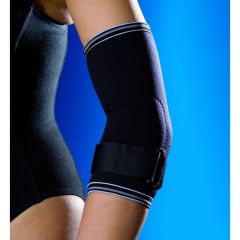 Anatomic Help Elbow Support with silicon (0065) 1piece - Neoprene elbow brace with interior and additional coatings of silicon