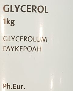 Glycerol (glycerolum) 1kg - Γλυκερίνη (Γλυκερόλη) φυτική βρώσιμη 