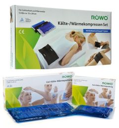 Rowo Hot and Cold Gel pack 10x16cm 1piece - Κομπρέσα γέλης κρύου/ζεστού