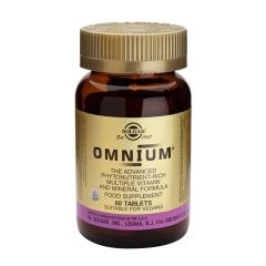 Solgar Omnium Multivitamin supplement 60tabs - multi-nutritional formula with maximum absorption 