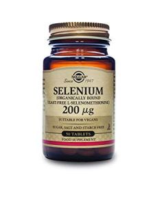 Solgar Selenium 200μg 50tabs - ουδετεροποιεί τις ελεύθερες ρίζες