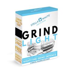 Stella White Grind Light night defence 2pieces - Μασελάκι για το Τρίξιμο των Δοντιών