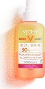 Vichy Ideal Soleil Solar Protective water Antioxidant spray SPF30 200ml - Αντιηλιακό Spray - Προστασία Σώματος & Προσώπου
