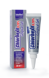 Intermed Chlorhexil 0,20% Gingival Gel 30ml - για την αγωγή εντοπισμένων κακώσεων της στοματικής κοιλότητας