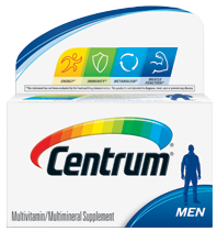Pfizer Centrum Men multivitamin formula 30tabs - Special vitamin composition for men