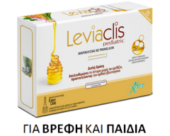 Aboca Leviaclis pediatric innovative honey-based micro-enema 6enemas - μικροκλύσμα με βάση το μέλι