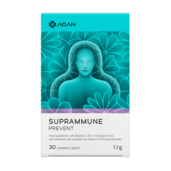 Agan Suprammune Prevent 30chw.tabs - Φυσική προστασία & αντιμετώπιση του κρυολογήματος, της γρίπης & των εποχικών ιώσεων