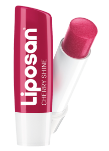 Liposan Cherry Shine 4,8gr 1piece - ενισχύει τα χείλη με ένα απαλό κόκκινο χρώμα ώριμου κερασιού