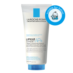 La Roche Posay Lipikar Syndet AP+ Wash Cream 200ml - A gentle body wash for dry skin suitable for the whole family