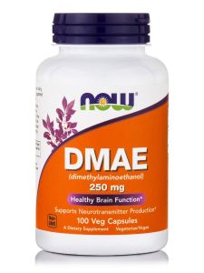 Now DMAE 250mg (Dimethylaminoethanol) 100veg.caps - φυσική μέθοδος άμυνας ενάντια στις ελεύθερες ρίζες