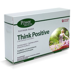 Power Health Think Positive supplement with Rhodiola 30caps - For normal psychological function