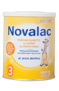 Novalac 3 γάλα 3ης βρεφικής ηλικίας σε σκόνη 400gr