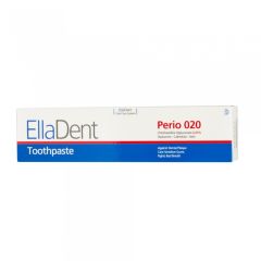 Elladent Perio 020 Toothpaste 75ml - Οδοντόκρεμα Κατά της οδοντικής πλάκας και για τη φροντίδα των ούλων