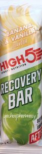 High Five Recovery Bar (Protein Bar) Banana-Vanilla 50gr/25x50gr - Πηγή Πρωτεϊνης Και Υδατανθράκων Που Χωρά Μέσα Στην Τσάντα Σας
