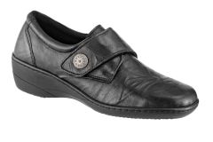 Naturelle Super Soft Black Leather Anatomic shoes (235) 1pair - Δερμάτινα, comfort παπούτσια εξαιρετικής ποιότητας, με αερόσολα