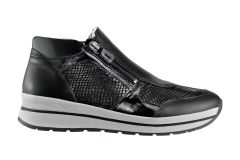 Naturelle Black Leather anatomical shoes (8055) 1pair - Δερμάτινα, comfort, Sport παπούτσια εξαιρετικής ποιότητας