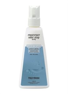 Frezyderm Frezyfeet Odor Stop Spray 150ml - tackles foot odor problems, sweating and fungal infections