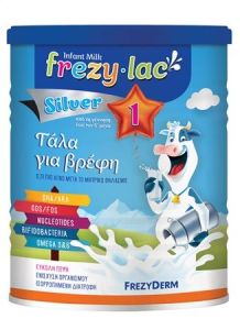 Frezyderm Frezylac Silver 1 powdered Cow's milk 400gr - διατροφή του βρέφους από τη γέννηση έως τον 6° μήνα