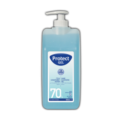 Protect Gel 70% Hand gel 1000ml - Υγρο καθαρισμού χεριών με ταυτόχρονη αντισηπτική δράση