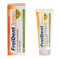 Froika Froident Homeo Orange-grapefruit toothpaste 75ml - ειδικά για ασθενείς που ακολουθούν ομοιοπαθητική θεραπεία