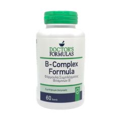 Doctor's Formulas B-Complex Supplement 60tabs - Συμπλήρωμα Διατροφής, Φόρμουλα Συμπλέγματος Βιταμινών B