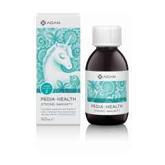 Agan Pedia Health Strong Immunity 150ml - καθημερινή φυσική προστασία από ιώσεις και κρυολογήματα