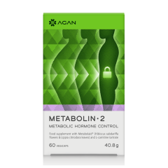 Agan Metabolin-2 Metabolic Hormone control 60vegicaps - Σταθεροποιεί το σωματικό βάρος – Ισορροπεί τις μεταβολικές ορμόνες